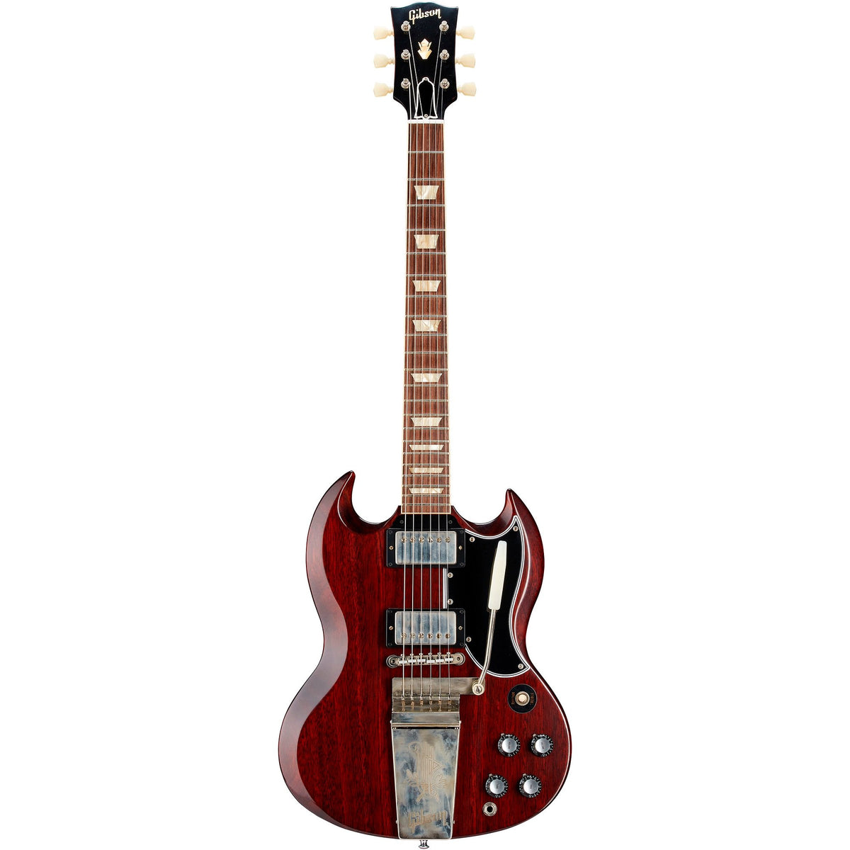 Đàn Guitar Điện Gibson Historic Collection Custom 1964 SG Standard Reissue VOS - Cherry Red-Mai Nguyên Music