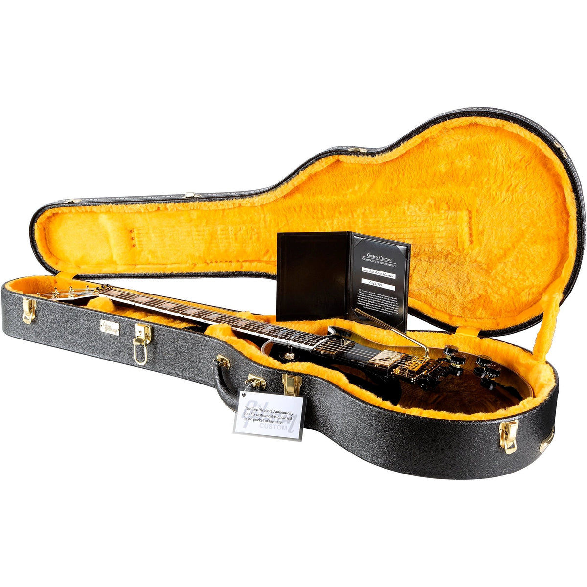 Đàn Guitar Điện Gibson Modern Collection Custom Les Paul Axcess Custom Floyd Rose - Ebony-Mai Nguyên Music