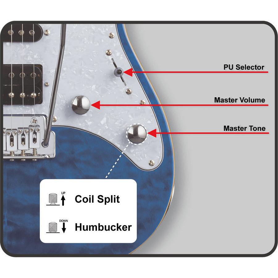 Đàn Guitar Điện GrassRoots G-SNAPPER-CTM-Mai Nguyên Music