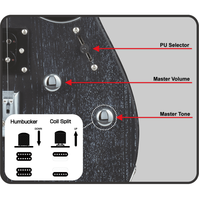 Đàn Guitar Điện GrassRoots G-THROBBER-DX-Mai Nguyên Music
