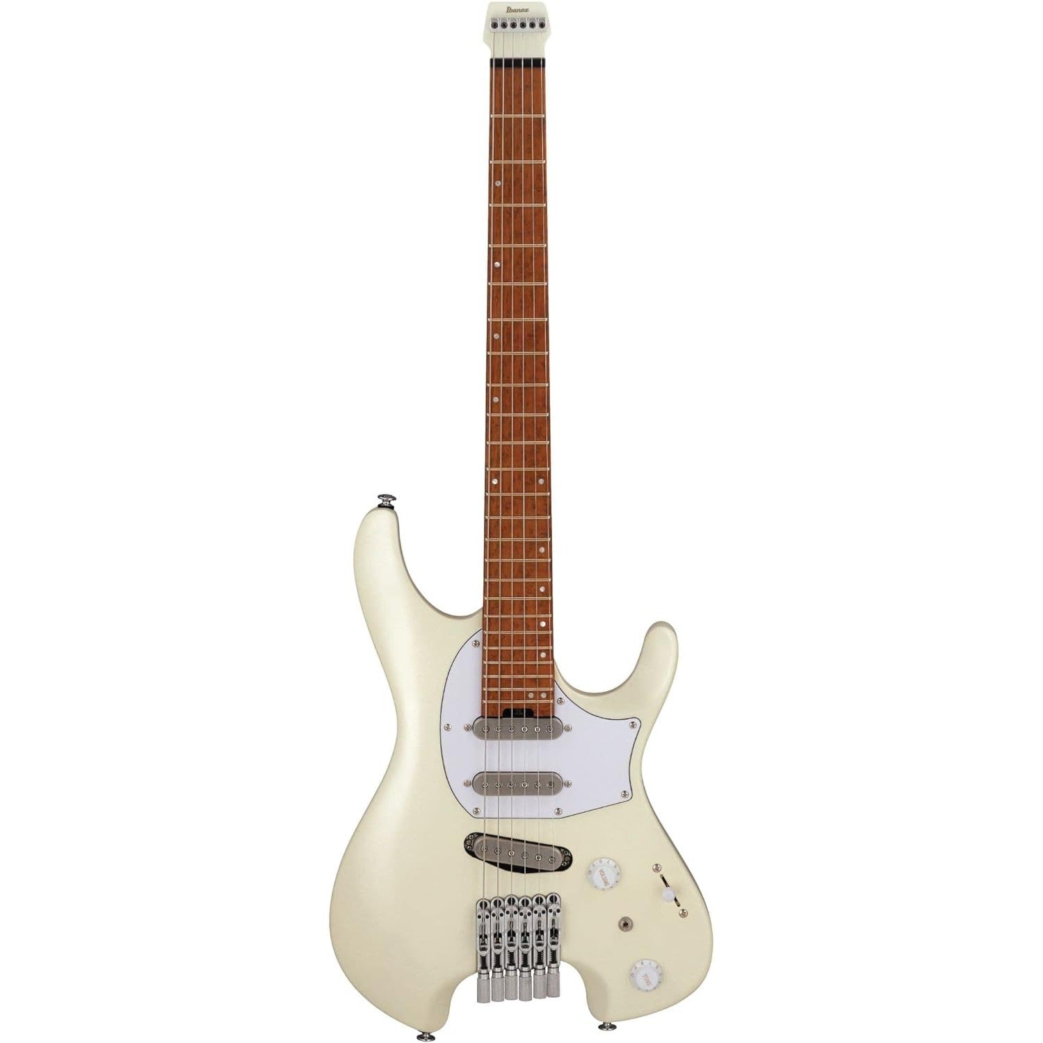 Đàn Guitar Điện Headless Ibanez ICHI10 Ichika Nito Signature - Vintage White Matte-Mai Nguyên Music