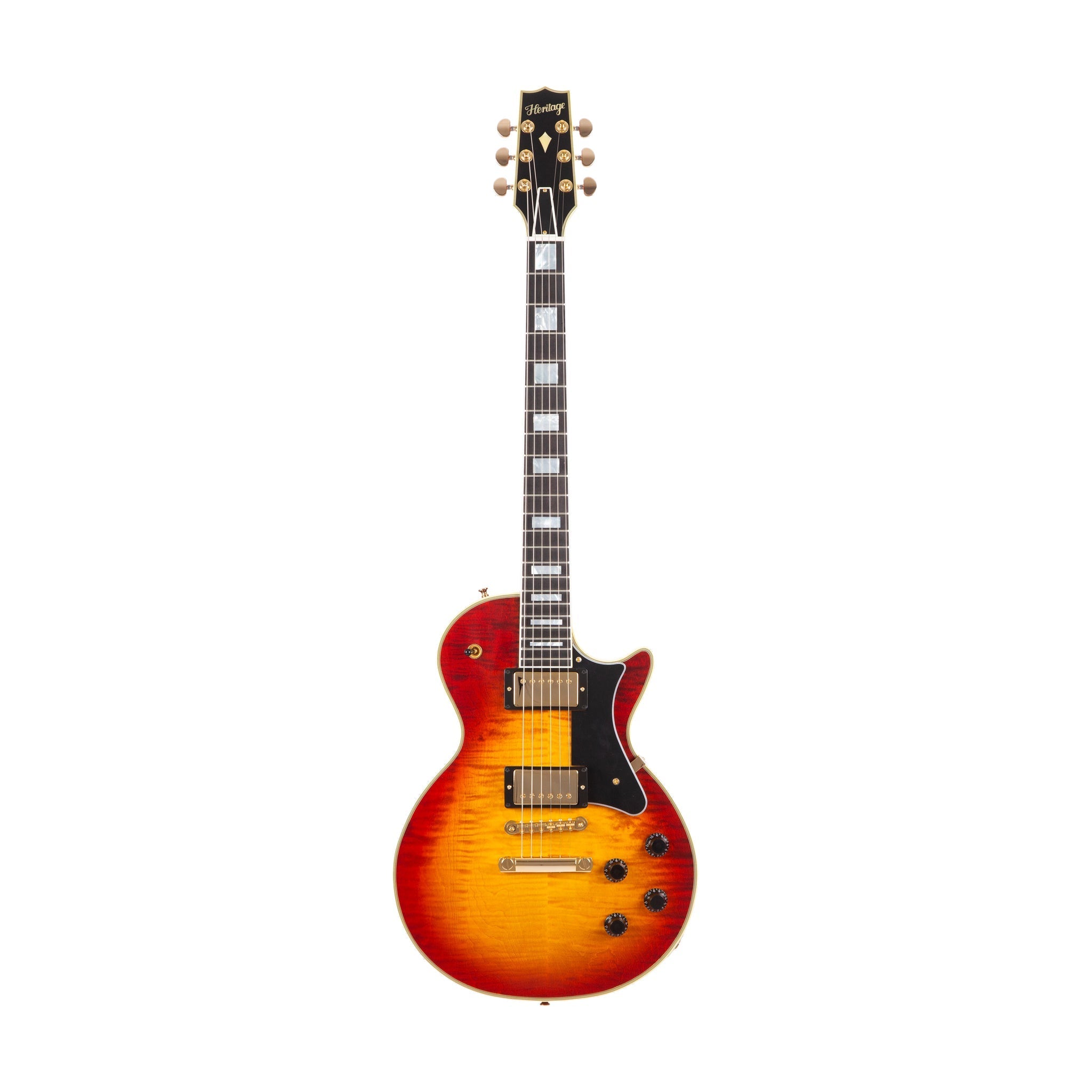 Đàn Guitar Điện Heritage Custom Shop Core Collection H-157 Maple Top - Dark Cherry Sunburst-Mai Nguyên Music