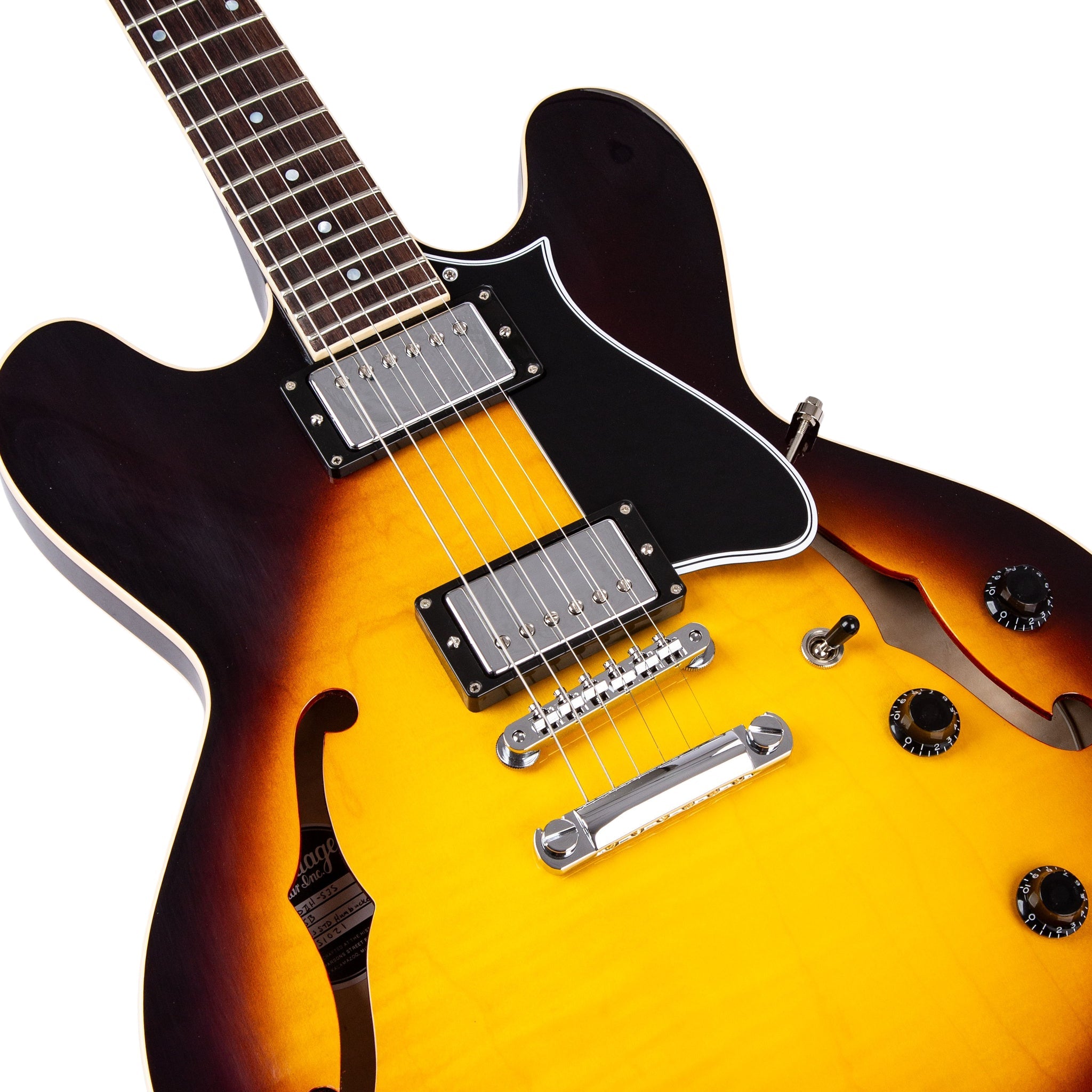 Đàn Guitar Điện Heritage Standard II Collection H-535 Semi-Hollow w/Case-Mai Nguyên Music