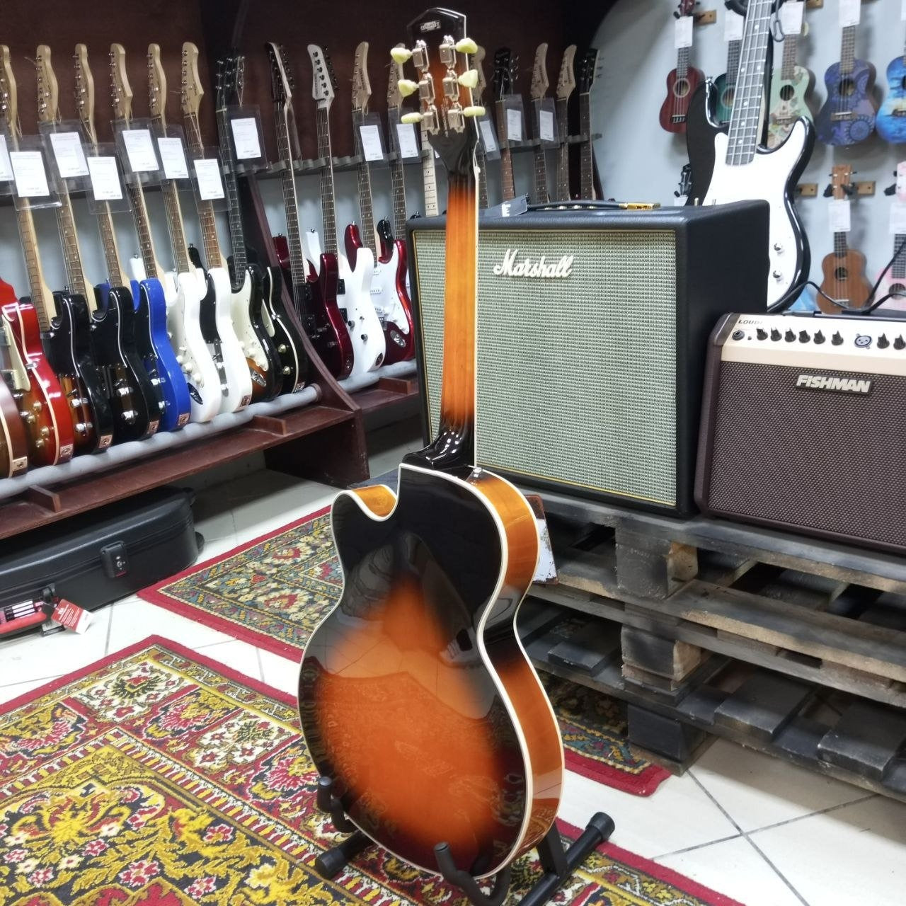 Đàn Guitar Điện Hollow Body Cort Yorktown-BV-Mai Nguyên Music