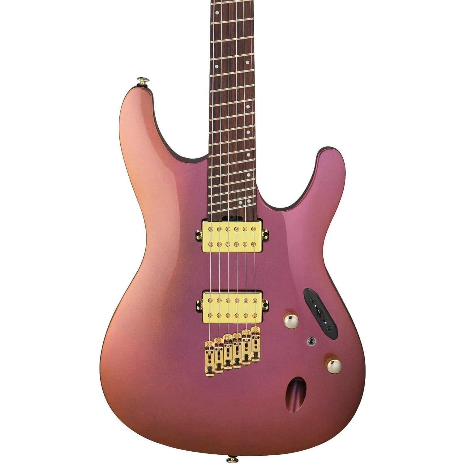 Đàn Guitar Điện Ibanez Axe Design Lab SML721, Rose Gold Chameleon-Mai Nguyên Music