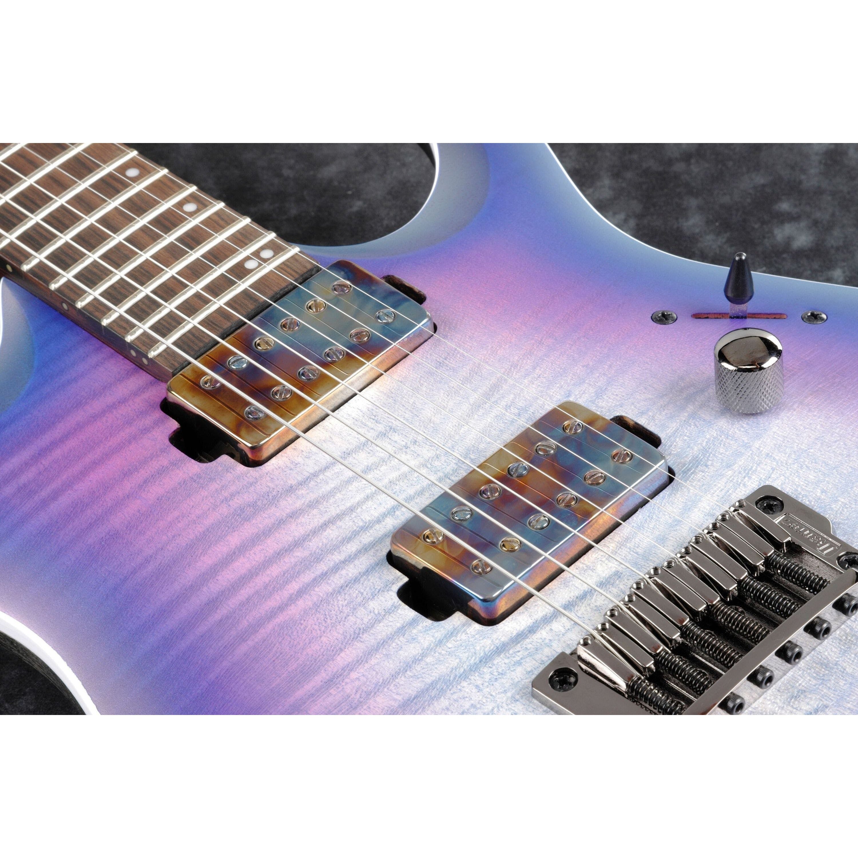 Đàn Guitar Điện Ibanez Axion Label RGA61AL, Indigo Aurora Burst Flat-Mai Nguyên Music