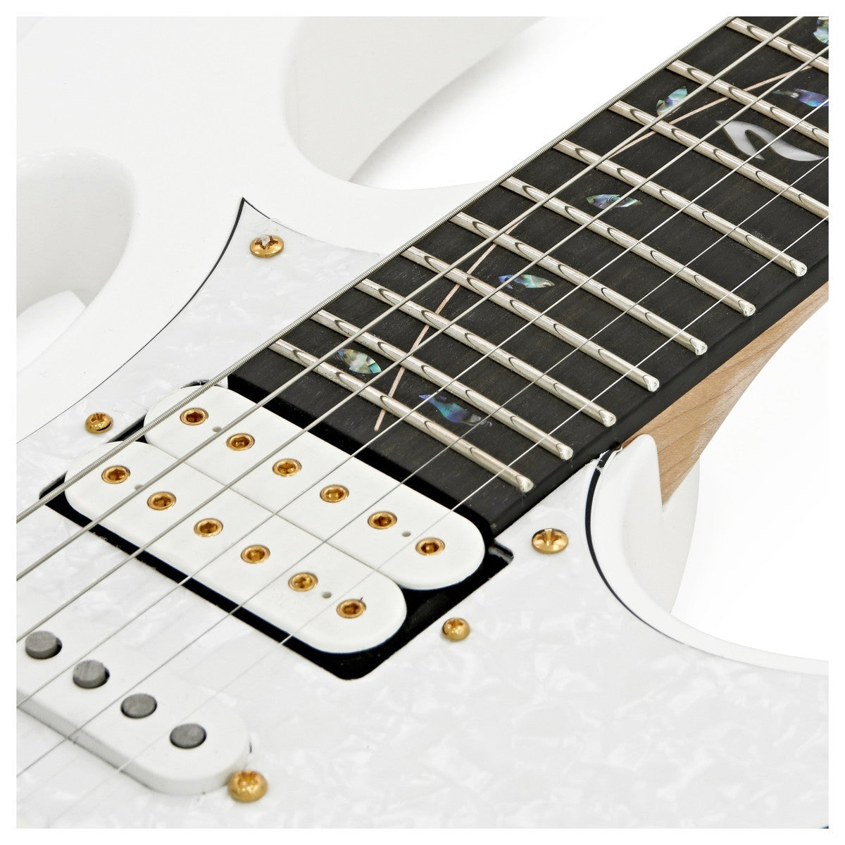 Đàn Guitar Điện Ibanez JEM7VP Steve Vai Signature - White-Mai Nguyên Music