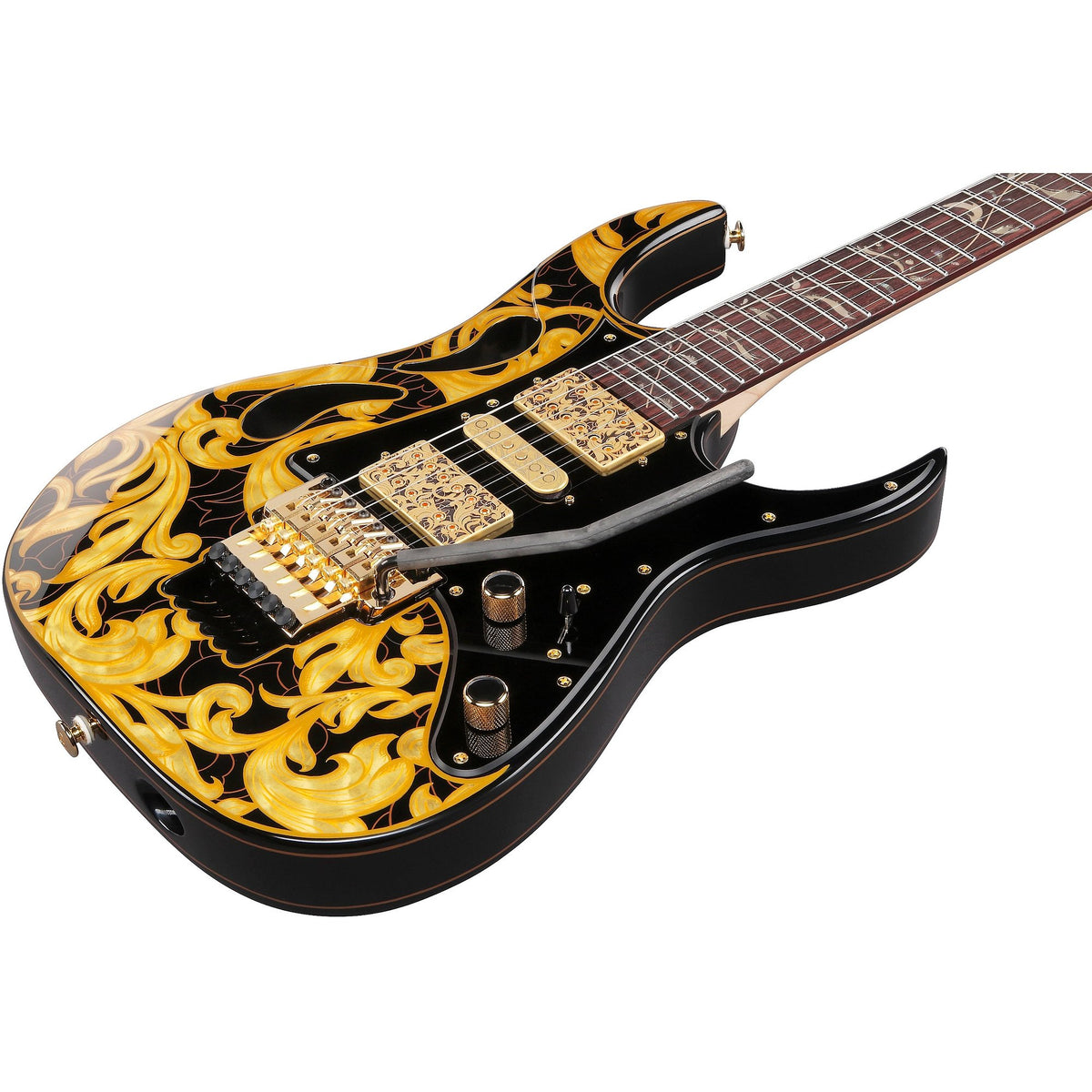 Đàn Guitar Điện Ibanez PIA77BON2 Steve Vai Signature - Gold-Mai Nguyên Music