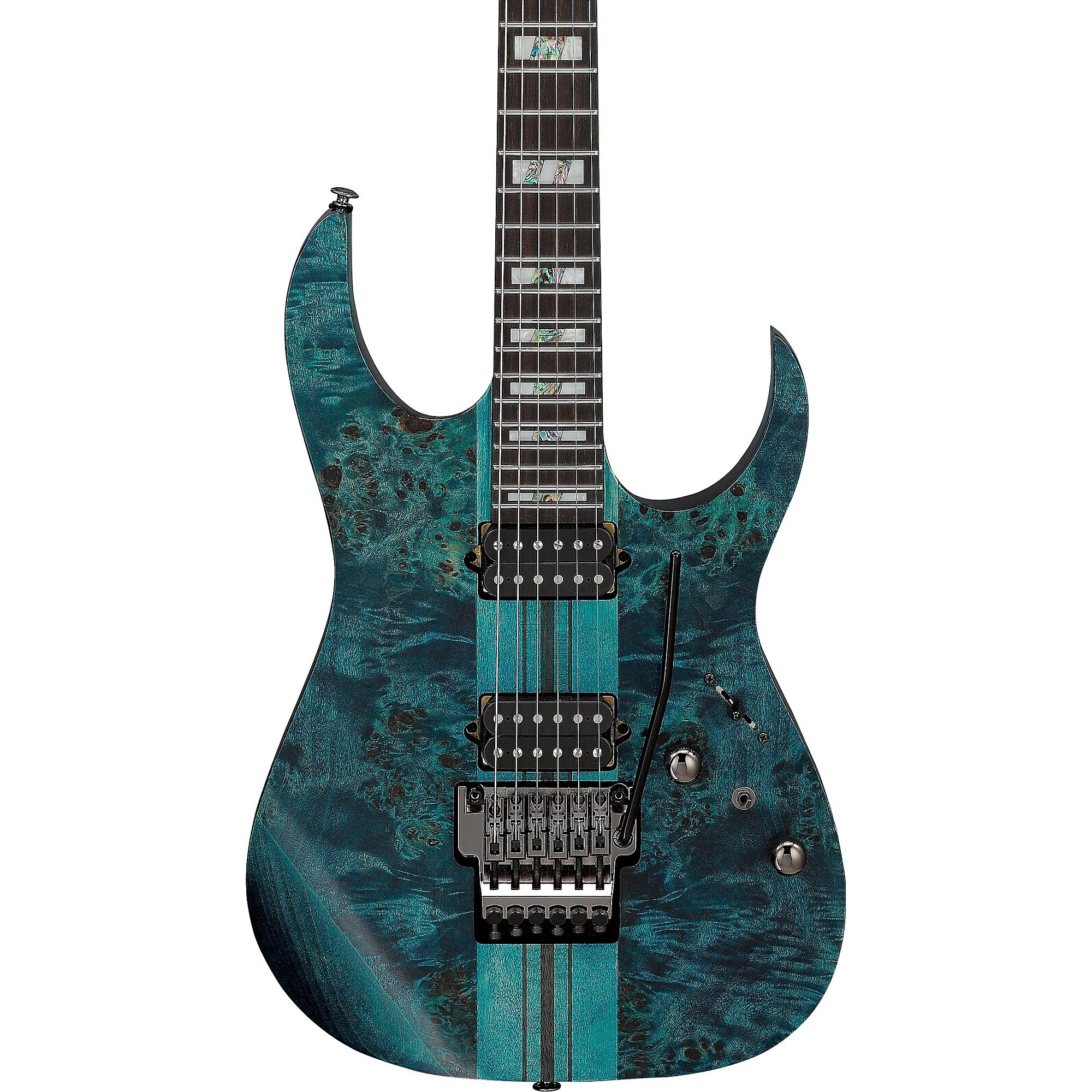 Đàn Guitar Điện Ibanez Premium RGT1220PBK - Cosmic Blue Low Gloss-Mai Nguyên Music