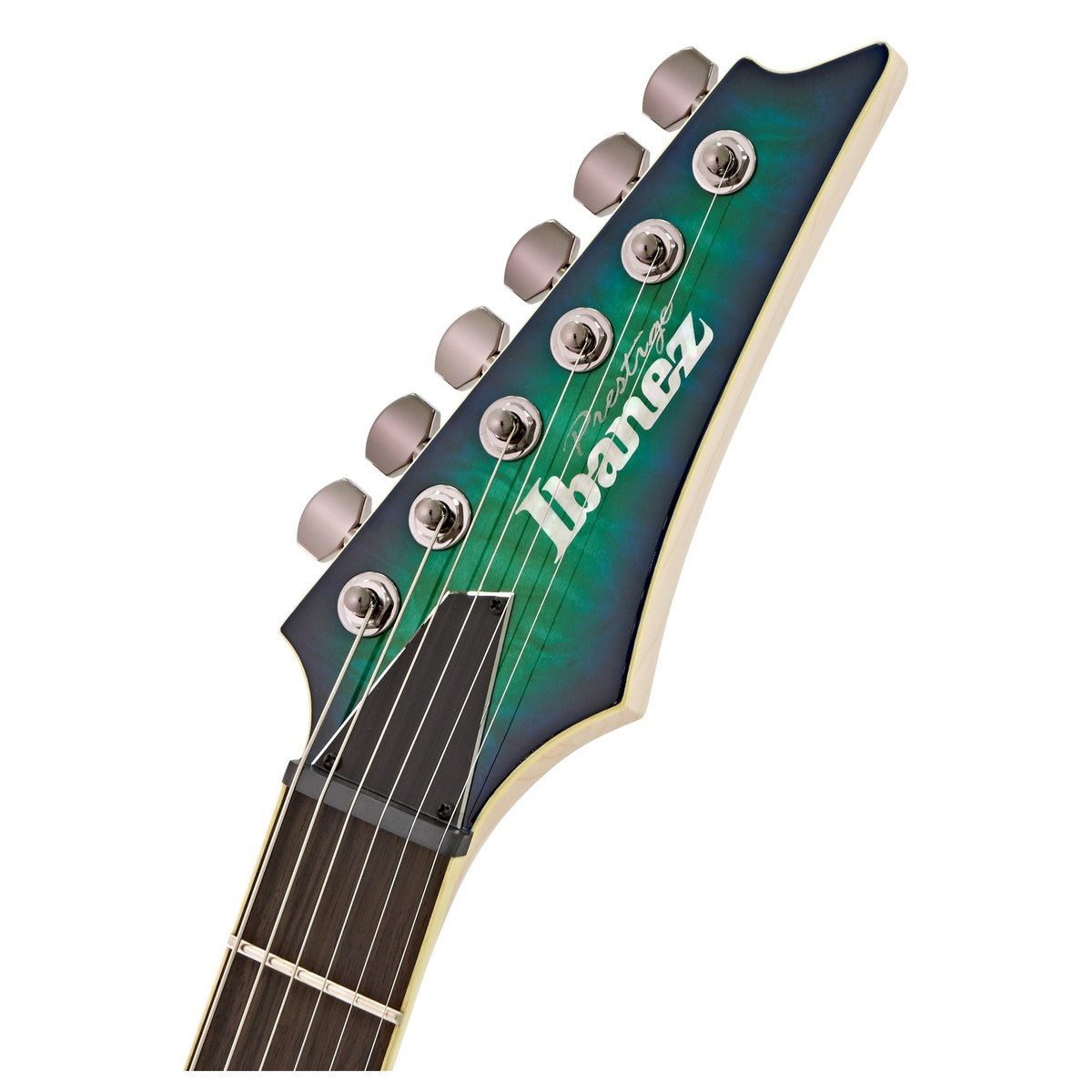 Đàn Guitar Điện Ibanez Prestige S6521Q, Surreal Blue Burst Gloss-Mai Nguyên Music