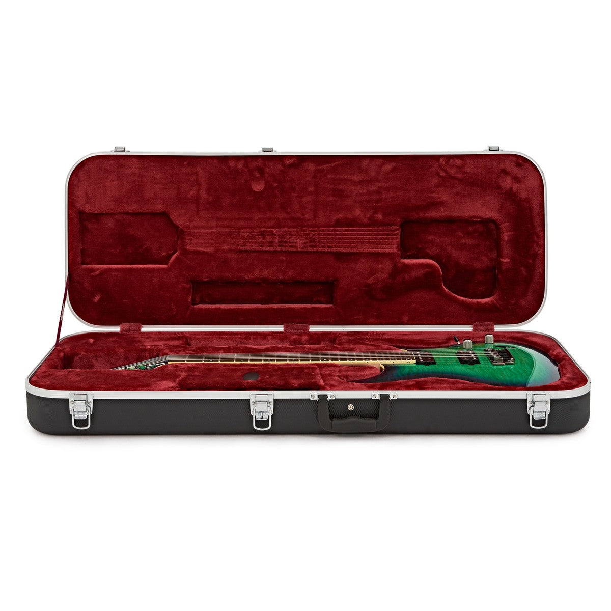 Đàn Guitar Điện Ibanez Prestige S6521Q, Surreal Blue Burst Gloss-Mai Nguyên Music