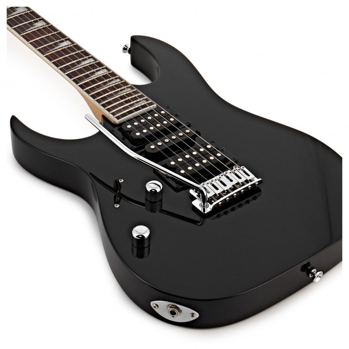 Đàn Guitar Điện Ibanez RG GIO GRG170DXL Lefty, Black Night-Mai Nguyên Music