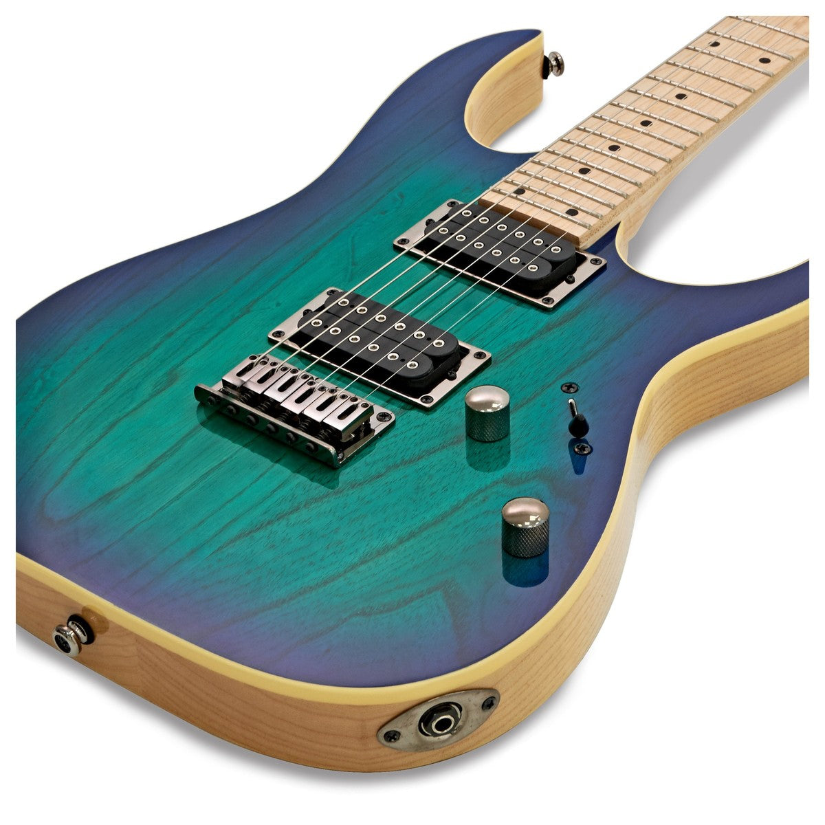 Đàn Guitar Điện Ibanez RG Standard RG421AHM, Blue Moon Burst-Mai Nguyên Music