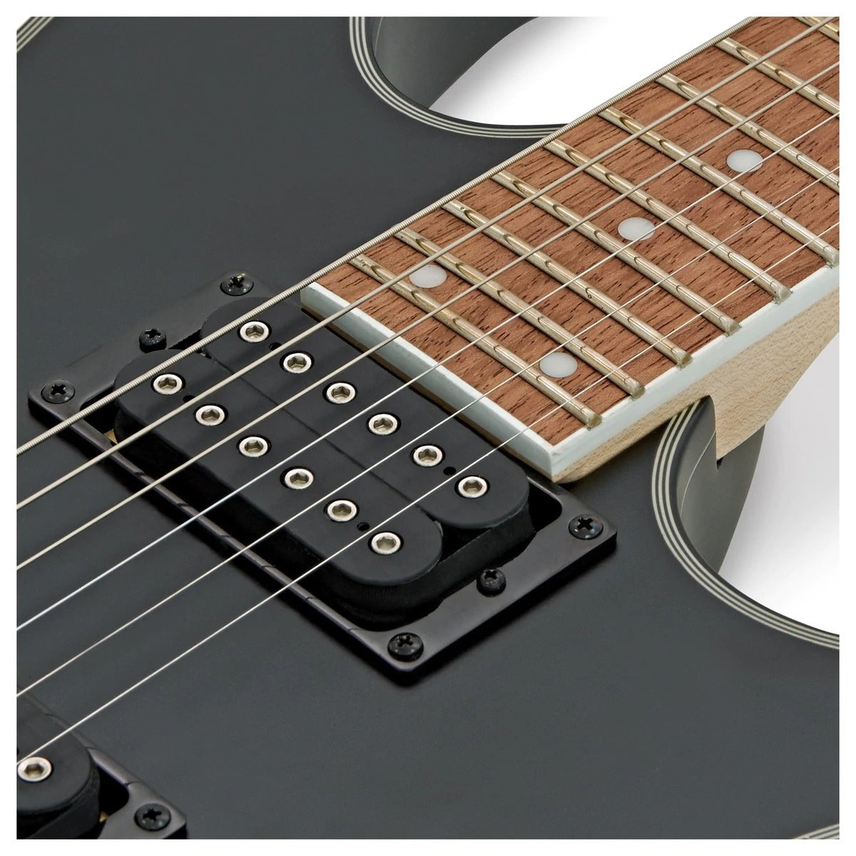 Đàn Guitar Điện Ibanez RG Standard RG421EX, Black Flat-Mai Nguyên Music