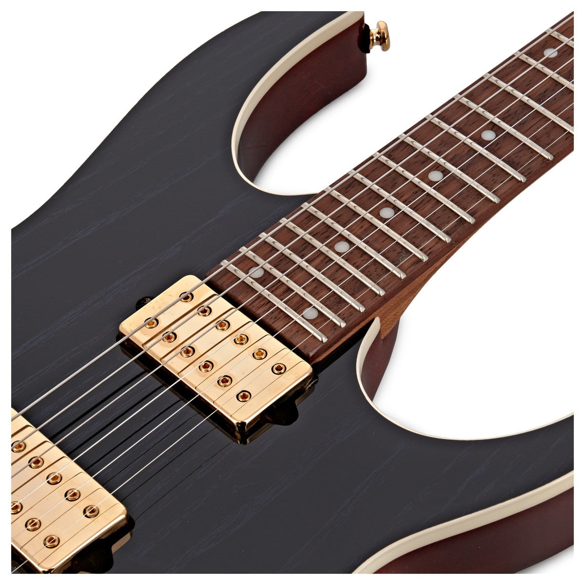 Đàn Guitar Điện Ibanez RG Standard RG421HPAH, Blue Wave Black-Mai Nguyên Music