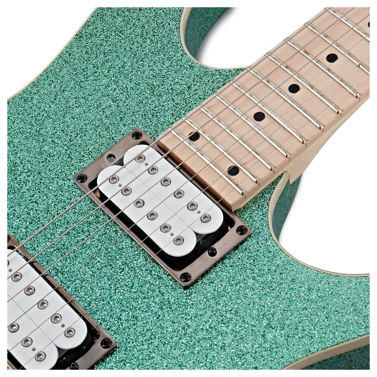 Đàn Guitar Điện Ibanez RG Standard RG421MSP, Turquoise Sparkle-Mai Nguyên Music