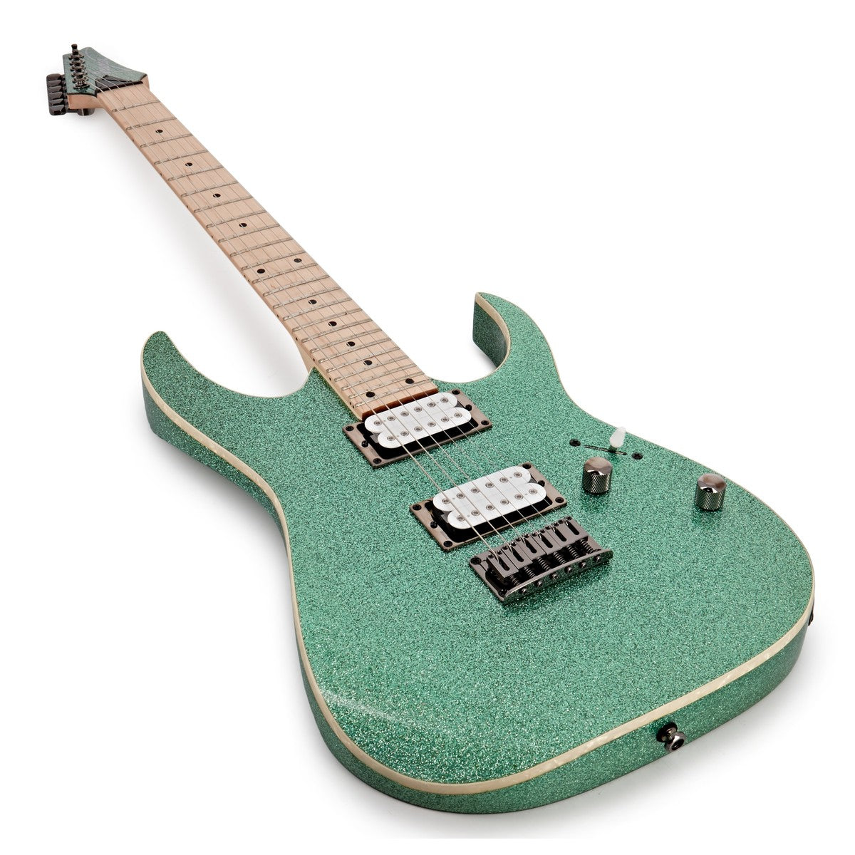 Đàn Guitar Điện Ibanez RG Standard RG421MSP, Turquoise Sparkle-Mai Nguyên Music