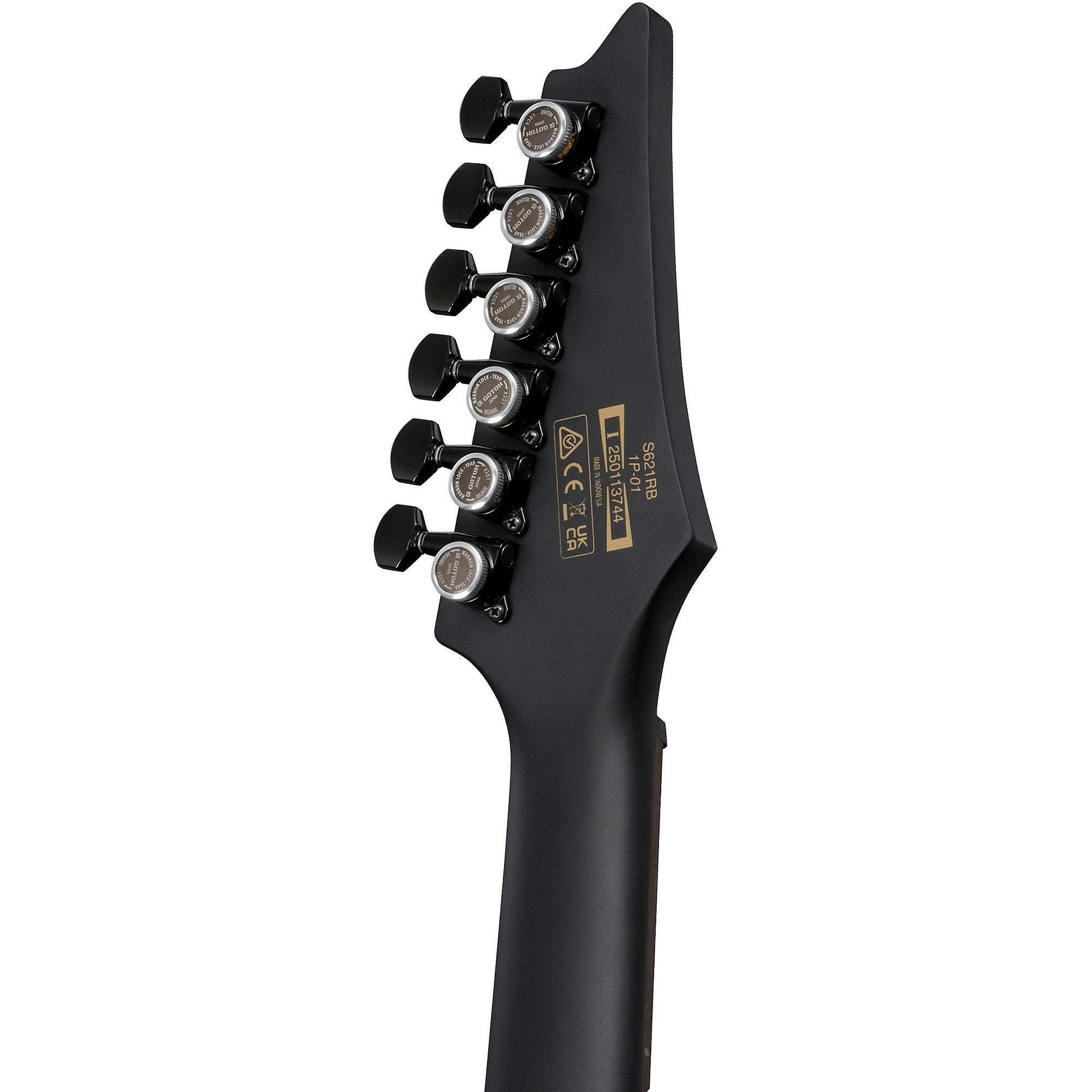 Đàn Guitar Điện Ibanez S721RB S Iron Label - Black Flat-Mai Nguyên Music