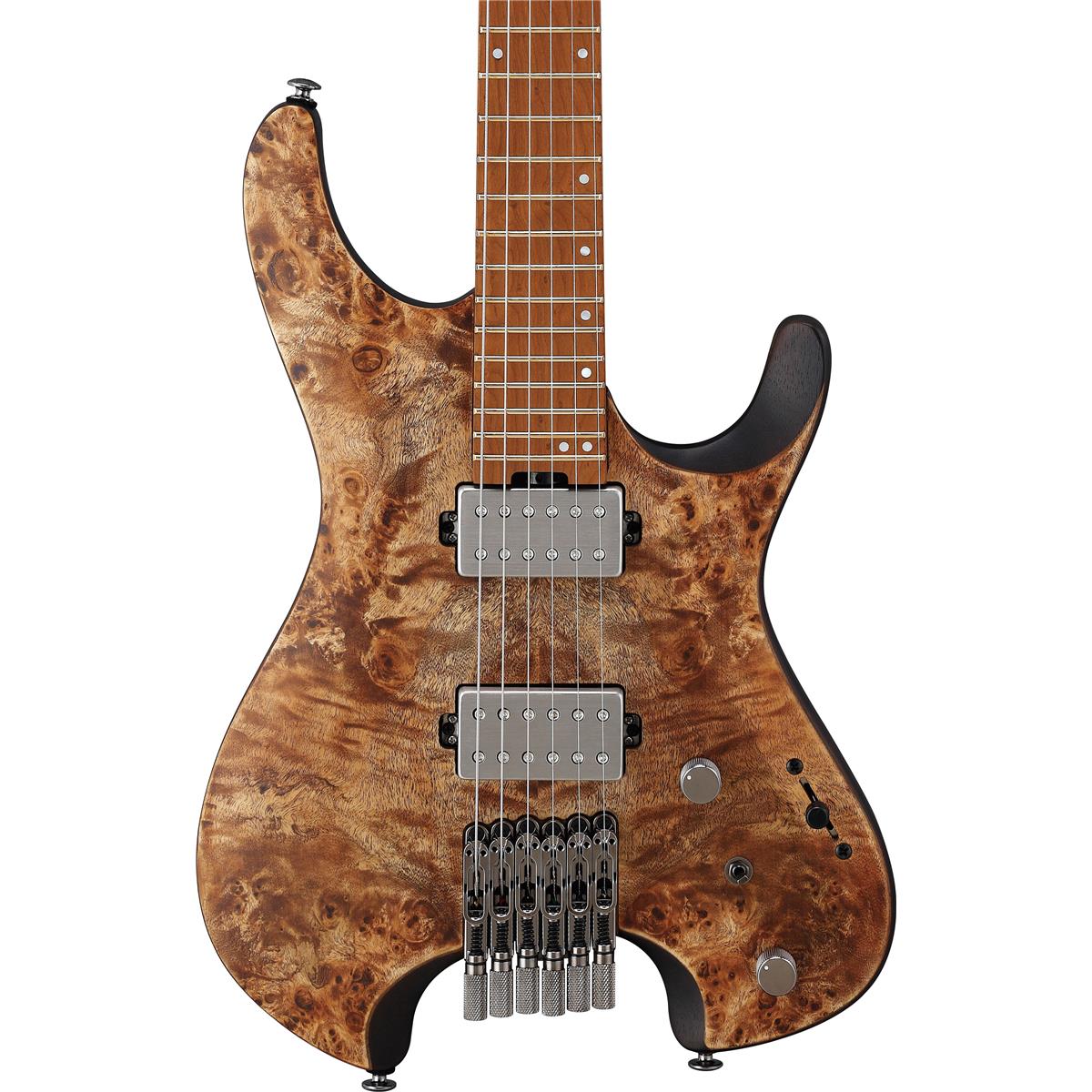 Đàn Guitar Điện Ibanez Standard Q52PB-ABS Headless - Antique Brown Stained-Mai Nguyên Music