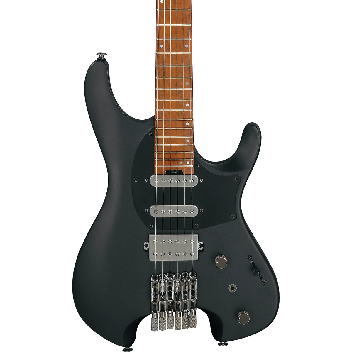 Đàn Guitar Điện Ibanez Standard Q54-BKF Headless - Black Flat-Mai Nguyên Music