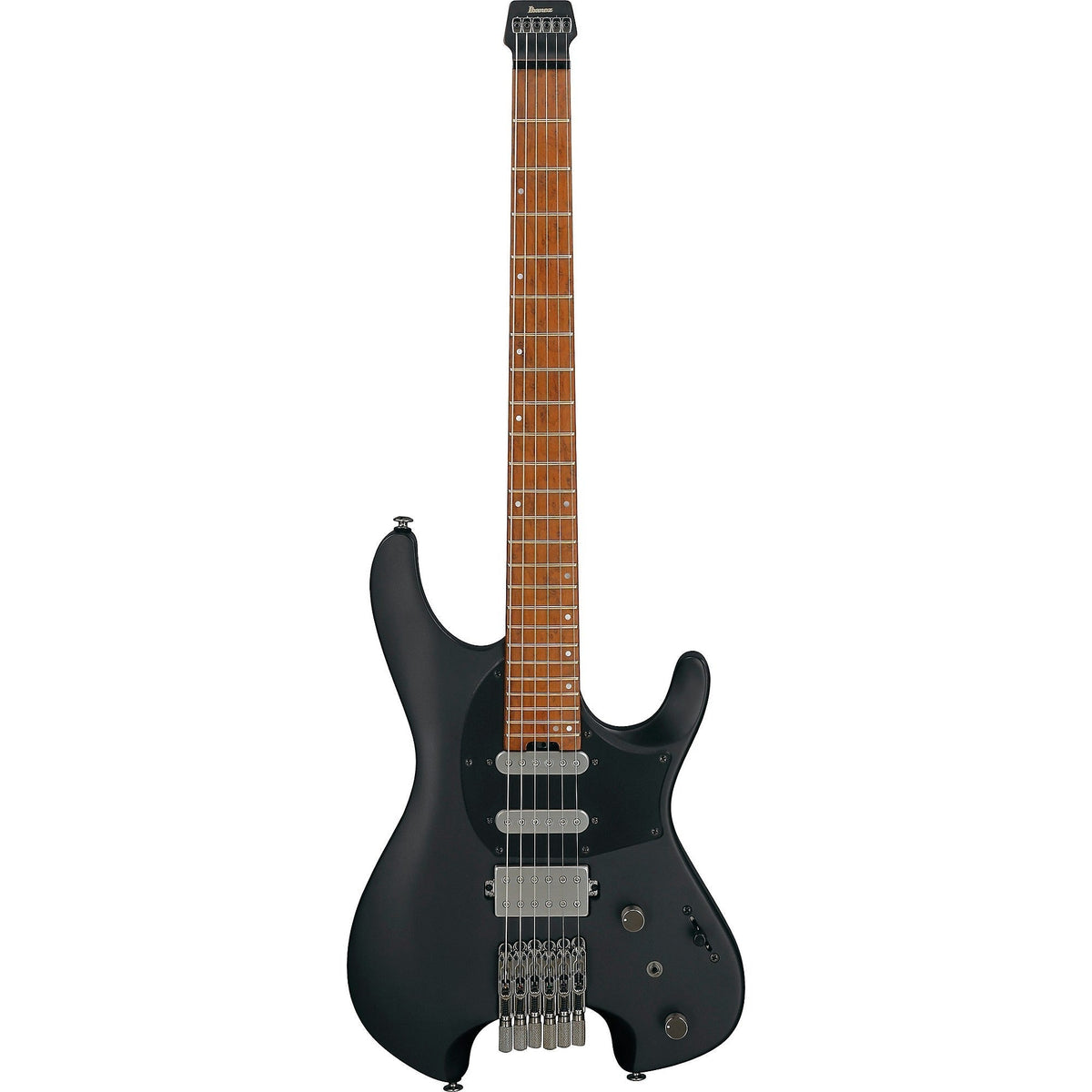 Đàn Guitar Điện Ibanez Standard Q54-BKF Headless - Black Flat-Mai Nguyên Music
