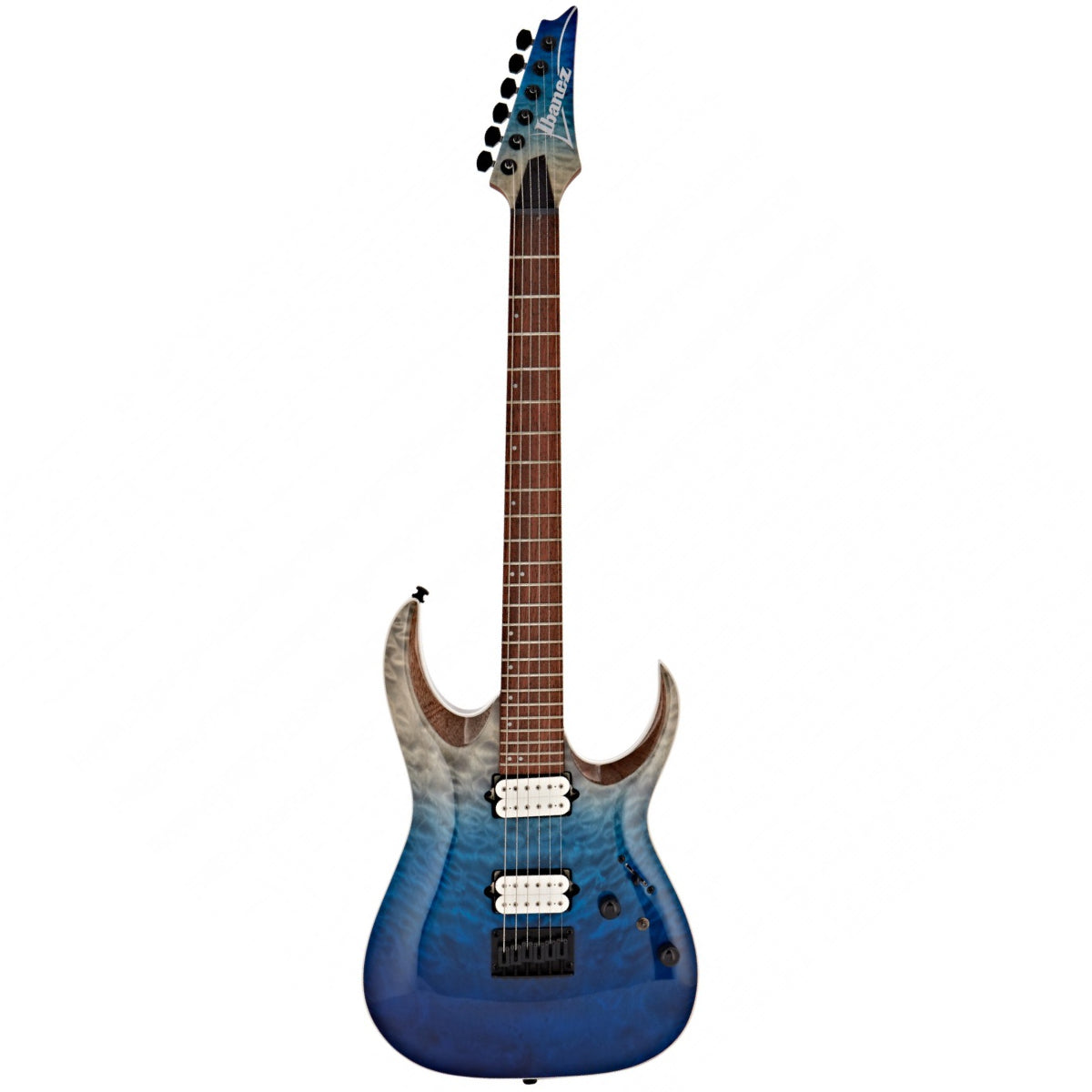 Đàn Guitar Điện Ibanez Standard RGA42HPQM, Blue Iceberg Gradation-Mai Nguyên Music
