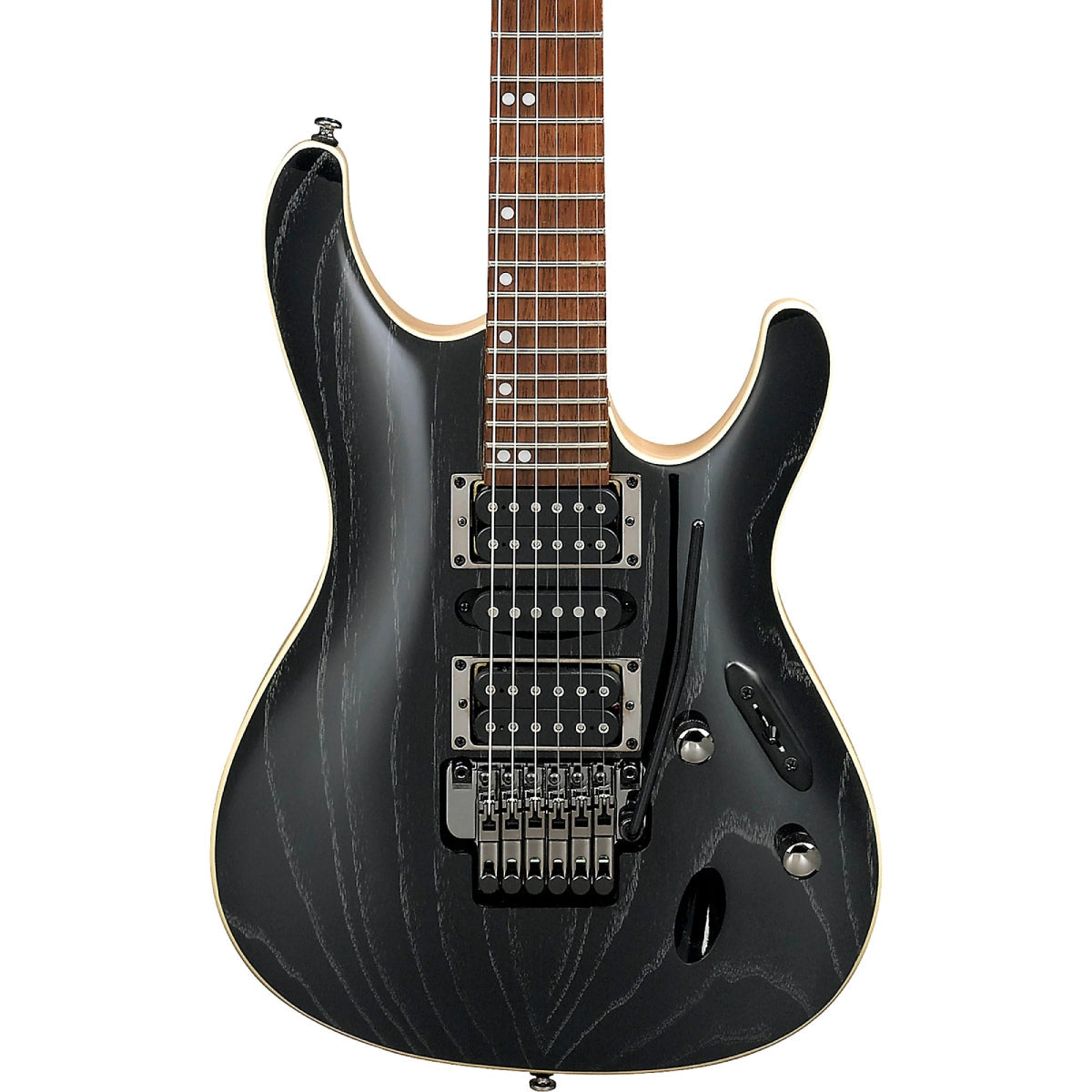 Đàn Guitar Điện Ibanez Standard S570AH, Silver Wave Black-Mai Nguyên Music