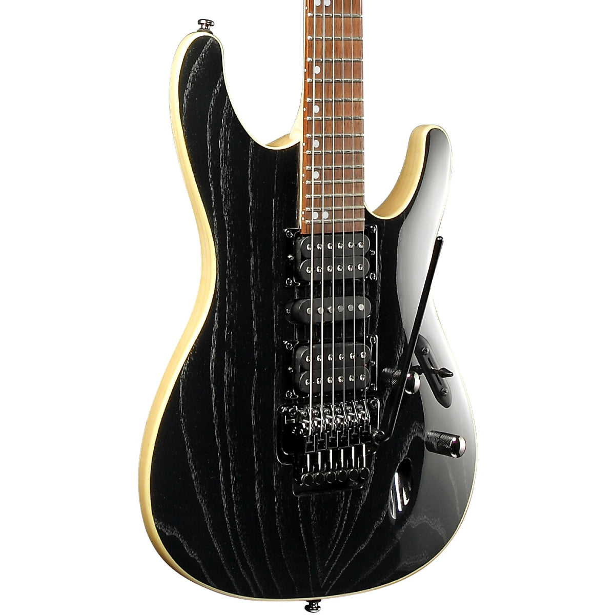 Đàn Guitar Điện Ibanez Standard S570AH, Silver Wave Black-Mai Nguyên Music