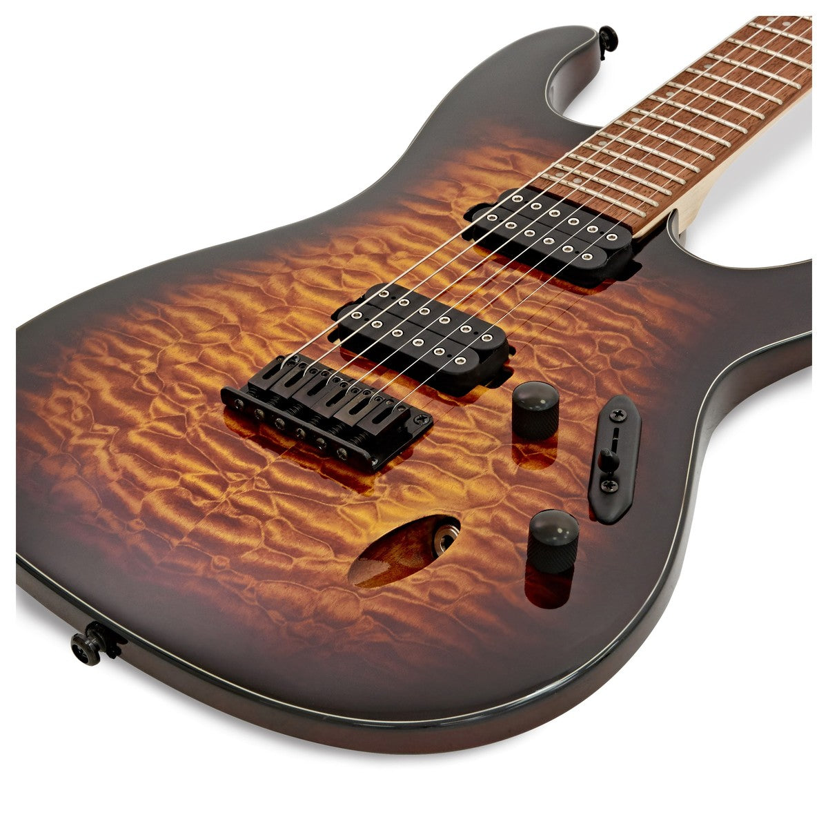 Đàn Guitar Điện Ibanez Standard S621QM, Dragon Eye Burst-Mai Nguyên Music