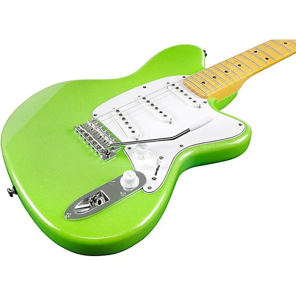 Đàn Guitar Điện Ibanez YY10 Yvette Young Signature - Slime Green Sparkle-Mai Nguyên Music
