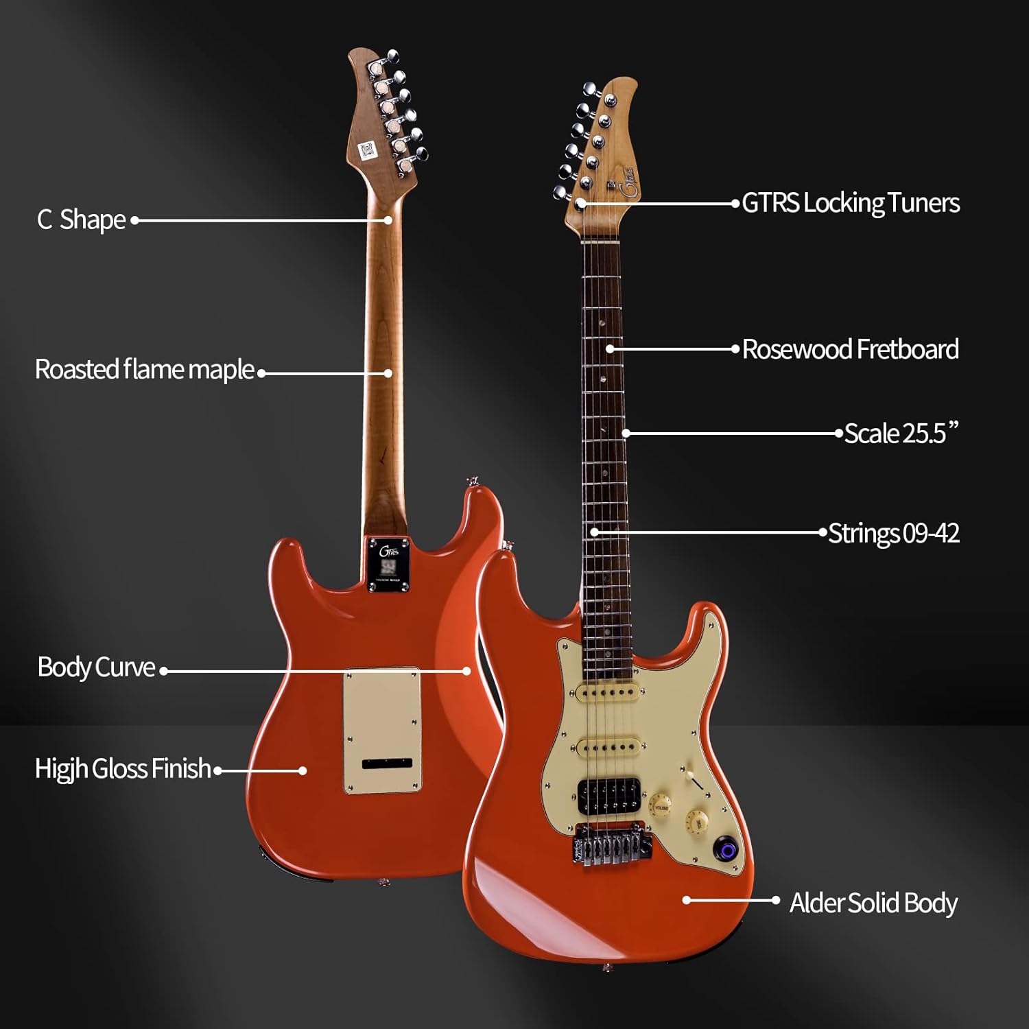 Đàn Guitar Điện Mooer GTRS P800-Mai Nguyên Music