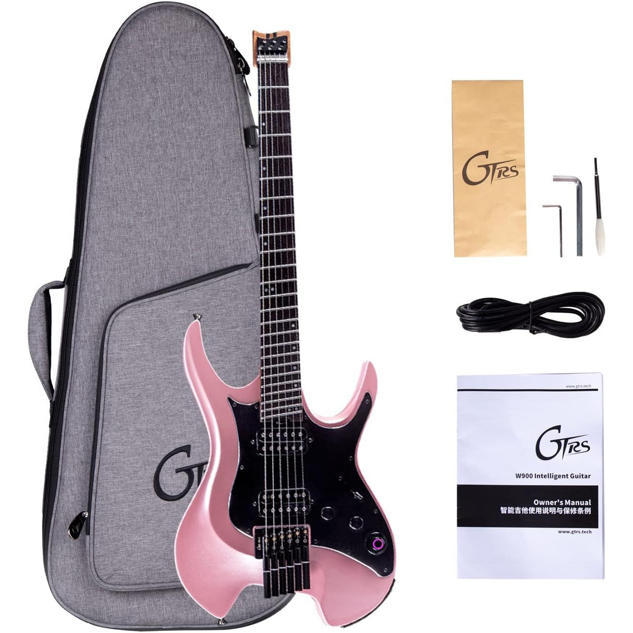 Đàn Guitar Điện Mooer GTRS W800 Headless-Mai Nguyên Music