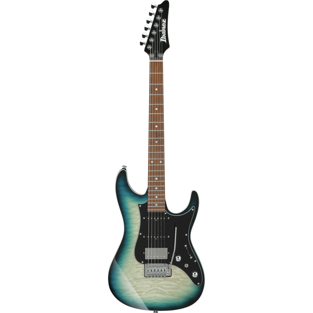 Đàn Guitar Điện Premium Ibanez AZ24P1QM - Deep Ocean Blonde-Mai Nguyên Music