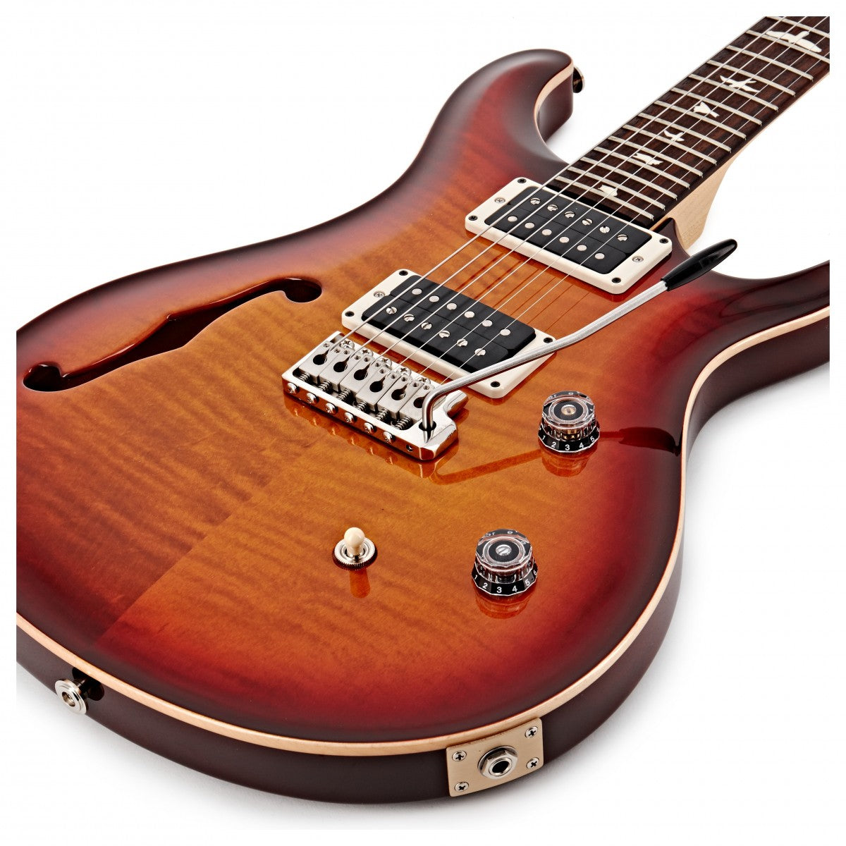Đàn Guitar Điện PRS CE 24 Semi-Hollow w/Bag, Dark Cherry Sunburst-Mai Nguyên Music