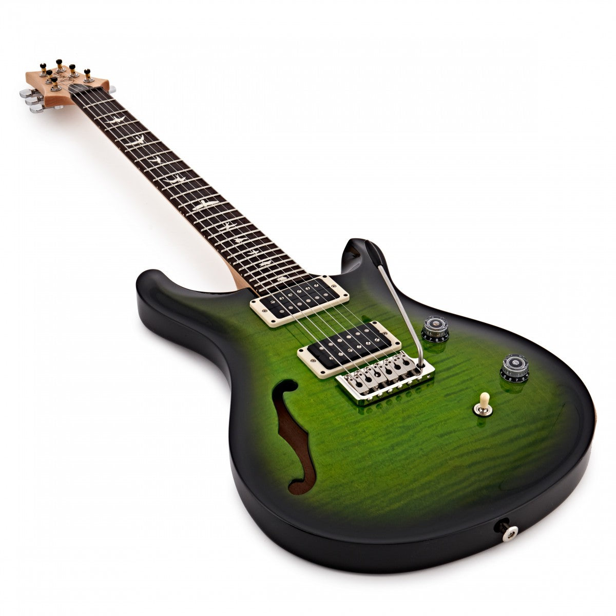 Đàn Guitar Điện PRS CE 24 Semi-Hollow w/Bag, Eriza Verde Smokeburst-Mai Nguyên Music