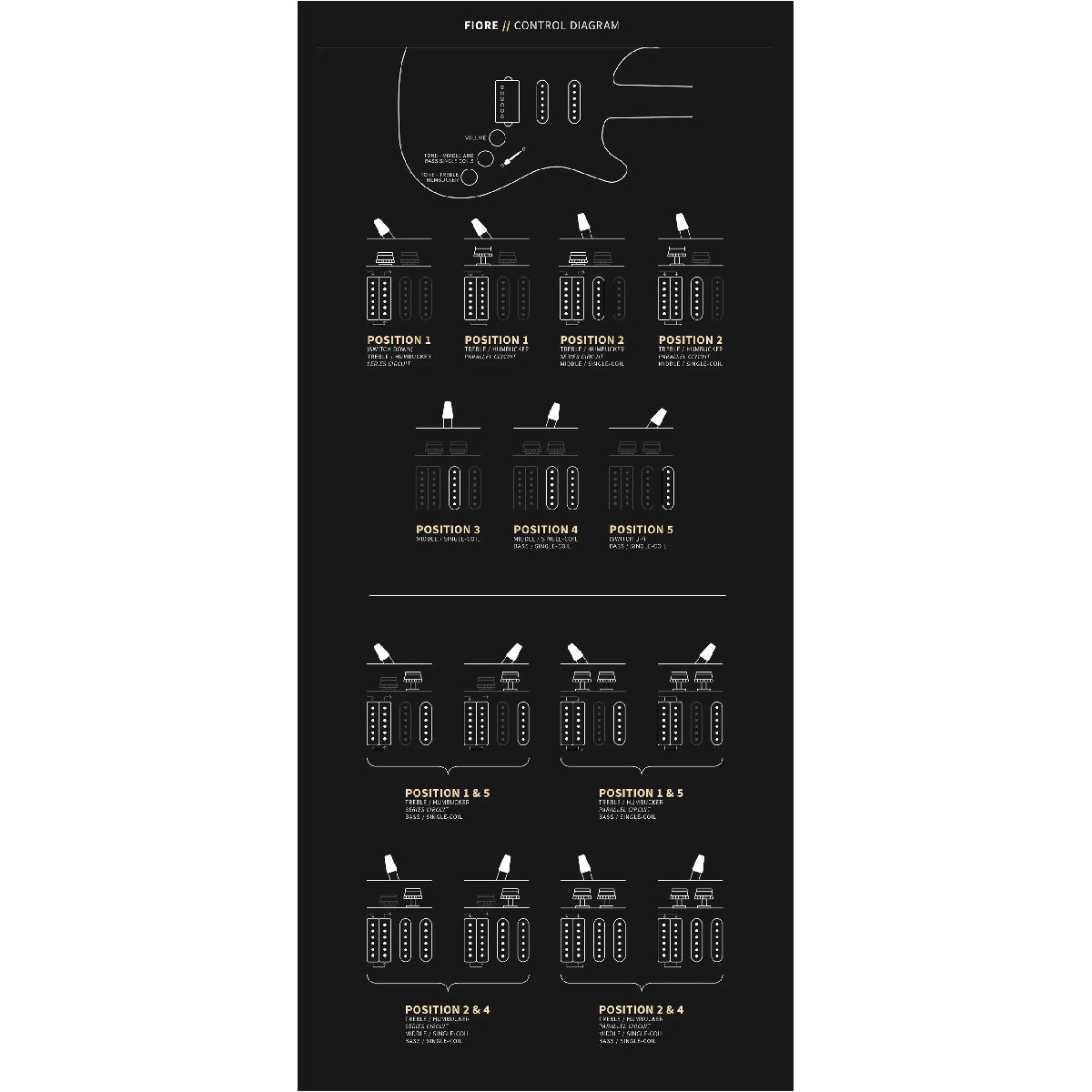 Đàn Guitar Điện PRS Fiore w/Bag, Black Iris-Mai Nguyên Music