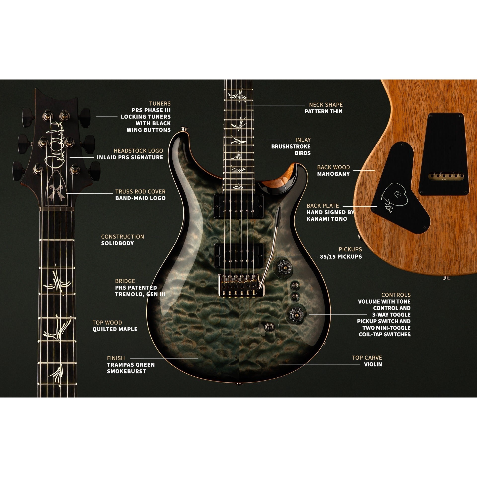 Đàn Guitar Điện PRS Kanami Limited Edition - 2024-Mai Nguyên Music