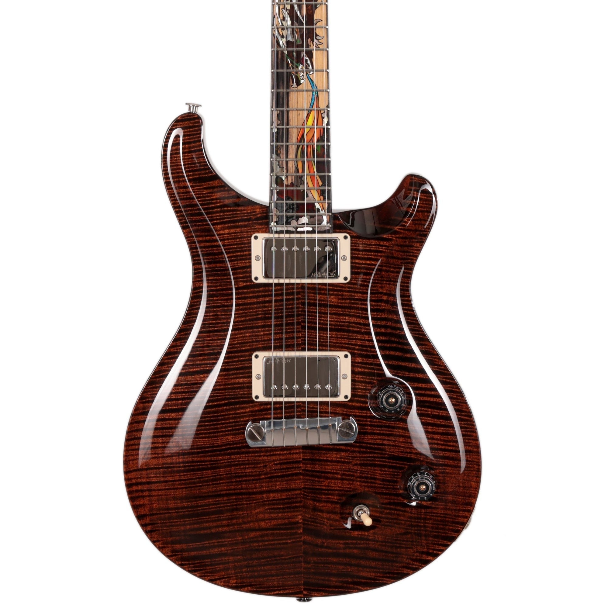 Đàn Guitar Điện PRS Private Stock 40th Anniversary McCarty Dragon, Burnt Chestnut-Mai Nguyên Music