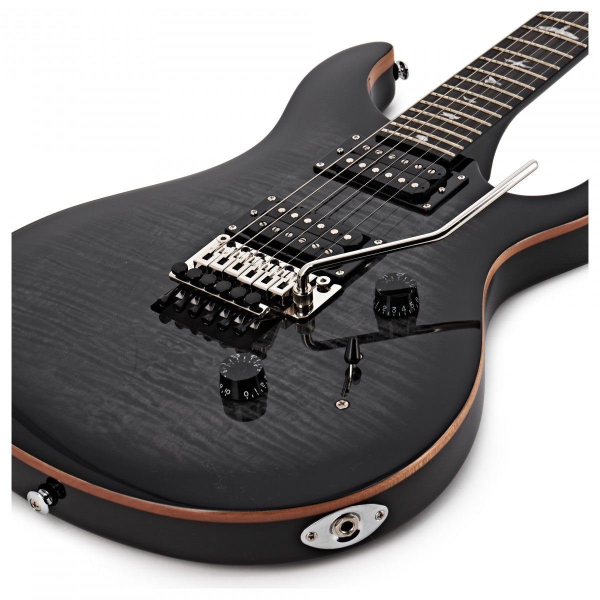 Đàn Guitar Điện PRS SE Custom 24 Floyd w/Bag, Charcoal Burst-Mai Nguyên Music