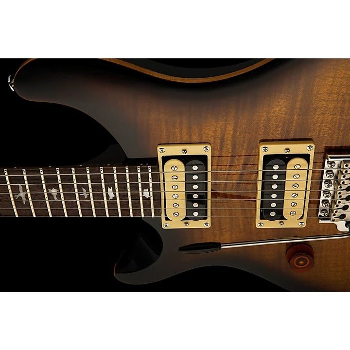 Đàn Guitar Điện PRS SE Custom 24 Lefty w/Bag, Black Gold Burst-Mai Nguyên Music