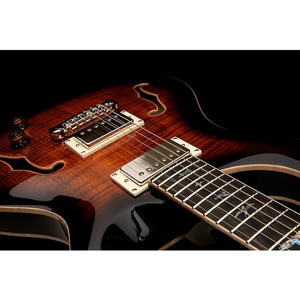 Đàn Guitar Điện PRS SE Hollowbody II Piezo, Ebony Fingerboard-Mai Nguyên Music
