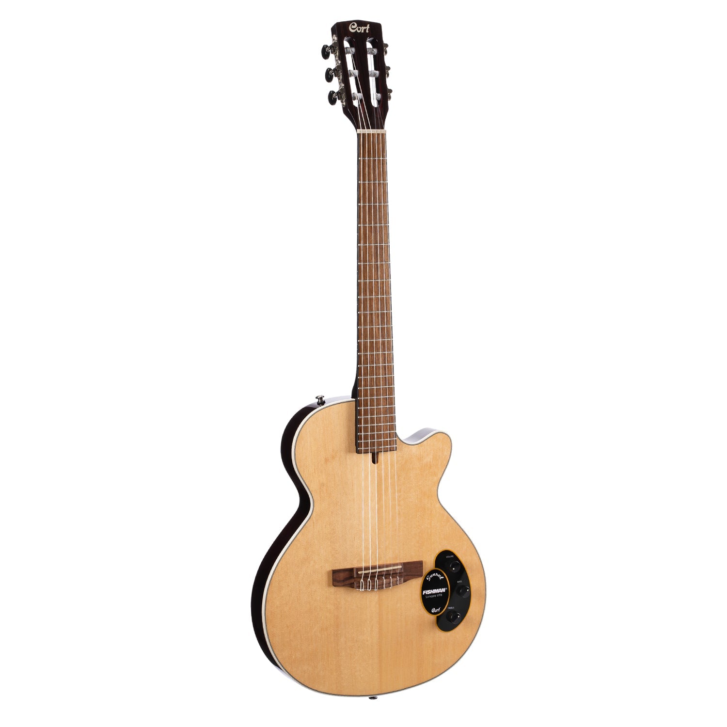 Đàn Guitar Điện Silent Cort Sunset Nylectric-Mai Nguyên Music