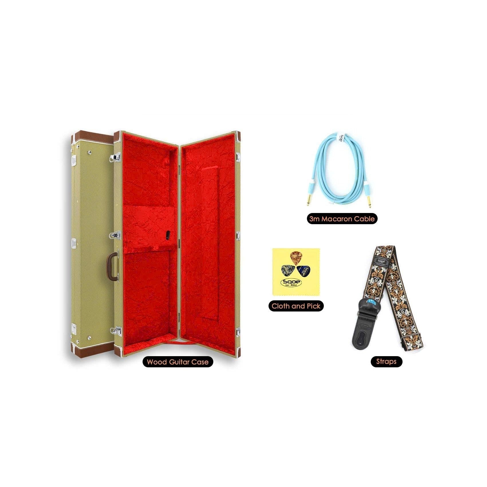 Đàn Guitar Điện Sqoe SEST1100-Mai Nguyên Music