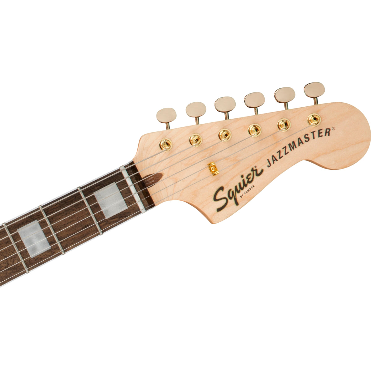 Đàn Guitar Điện Squier 40th Anniversary Jazzmaster Gold Edition, Laurel Fingerboard, Olympic White-Mai Nguyên Music