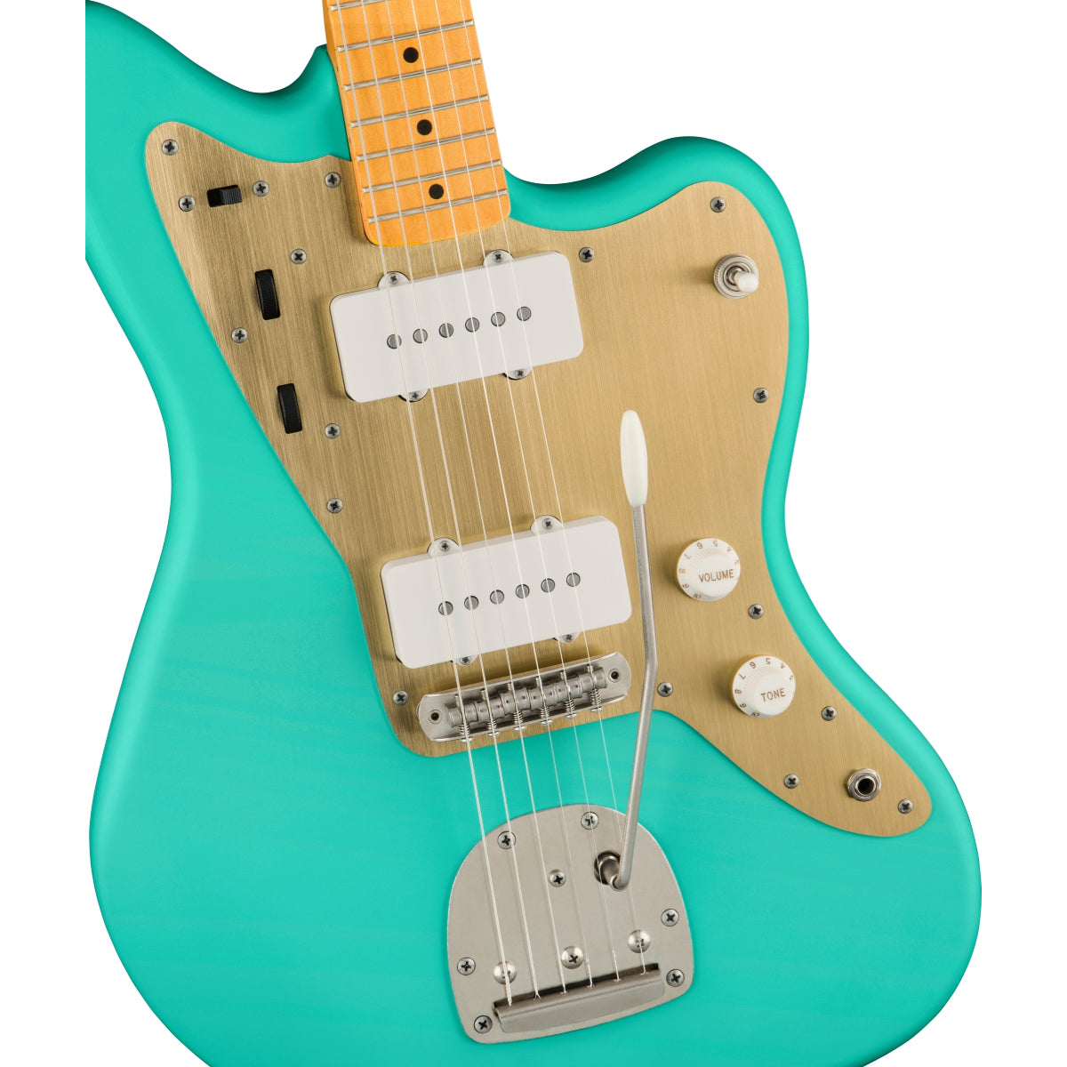 Đàn Guitar Điện Squier 40th Anniversary Jazzmaster Vintage Edition, Maple Fingerboard, Satin Sea Foam Green-Mai Nguyên Music