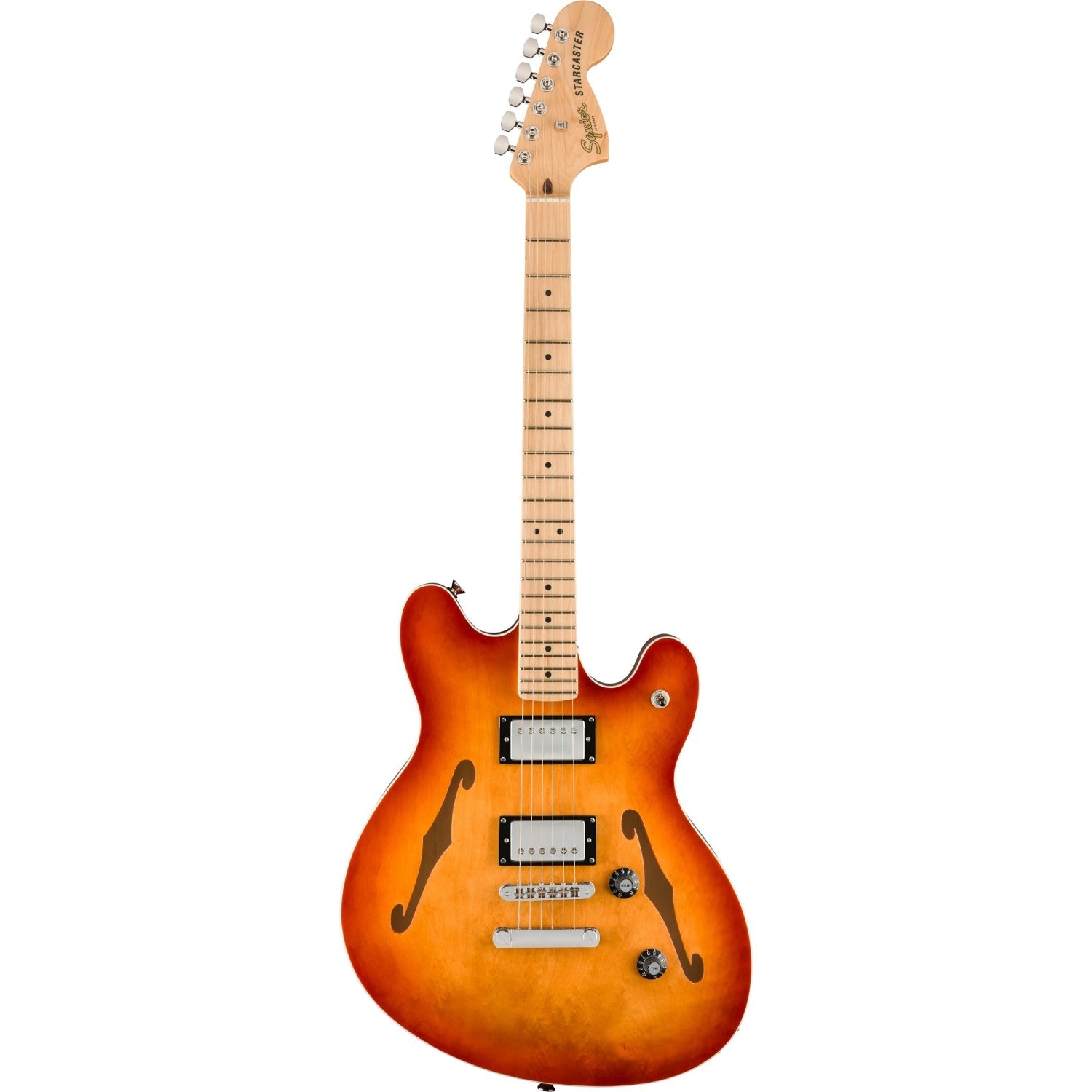 Đàn Guitar Điện Squier Affinity Series Starcaster Deluxe Semi-Hollow-Mai Nguyên Music