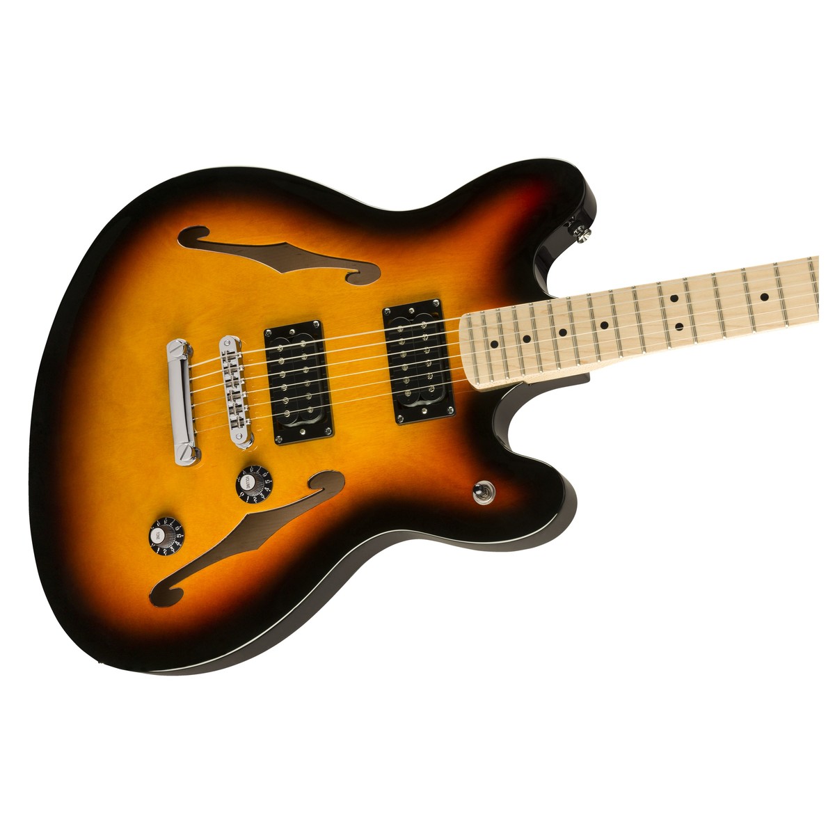 Đàn Guitar Điện Squier Affinity Series Starcaster, Maple Fingerboard, 3-Color Sunburst-Mai Nguyên Music