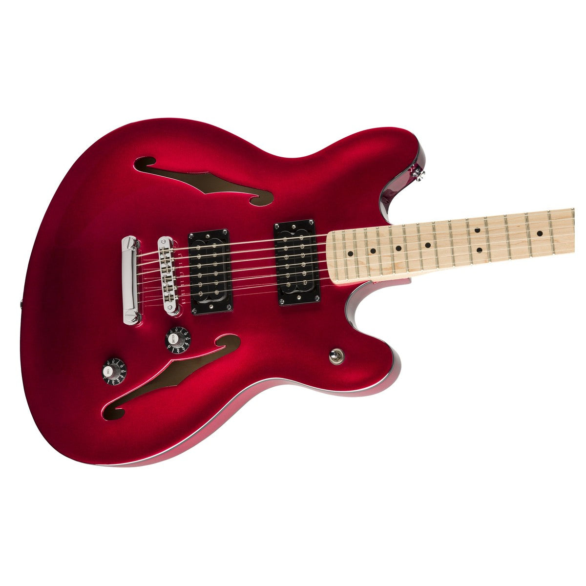 Đàn Guitar Điện Squier Affinity Series Starcaster, Maple Fingerboard, Candy Apple Red-Mai Nguyên Music
