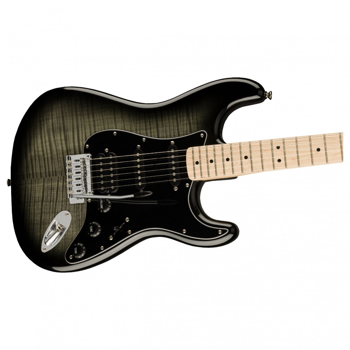 Đàn Guitar Điện Squier Affinity Series Stratocaster FMT HSS, Maple Fingerboard, Black Burst-Mai Nguyên Music