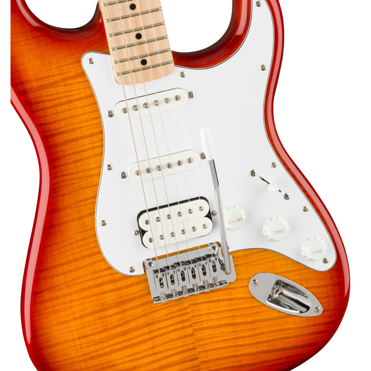 Đàn Guitar Điện Squier Affinity Series Stratocaster FMT HSS, Maple Fingerboard, Sienna Sunburst-Mai Nguyên Music